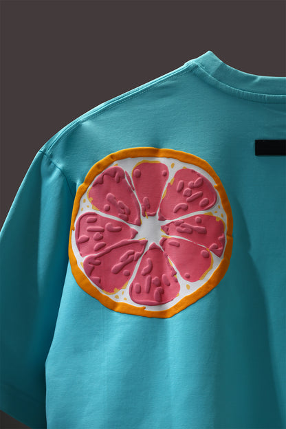 Explore Within Tee - Stylish Oversized Boxy Fit with Unique Design Elements