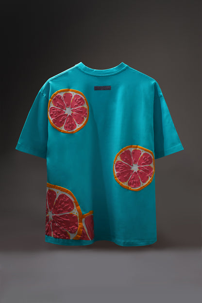 Explore Within Tee - Stylish Oversized Boxy Fit with Unique Design Elements
